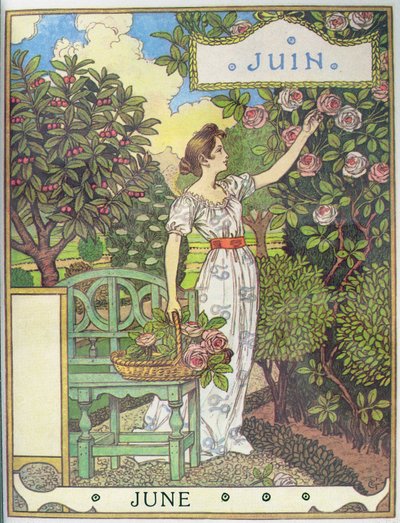 June by Eugene Grasset